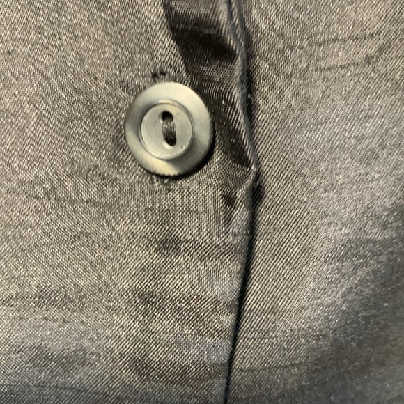 Venezia Black 3/4 Sleeve Button Down Blouse Size 22/24 - Picture 3 of 5